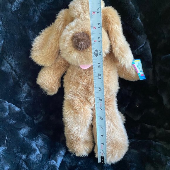 Vintage Applause Plush Puppy Golden Brown 1988 Hound Dog 16 Stuffy Long Ears 80s - Picture 8 of 13